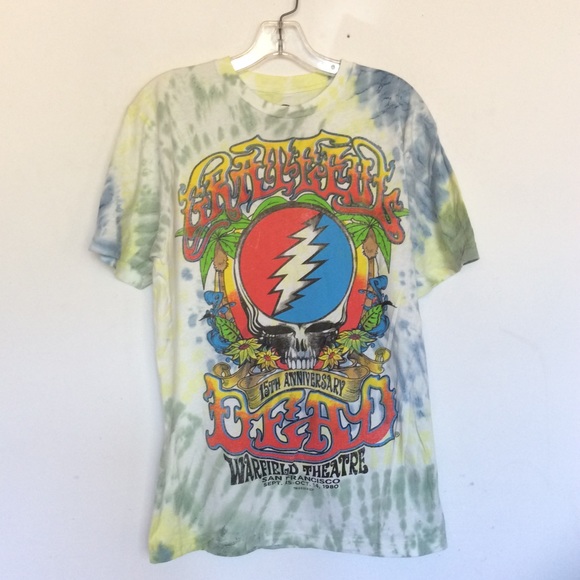 Grateful Dead Other - Grateful Dead 15th Anniversary T Shirt